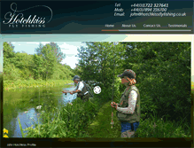 Tablet Screenshot of hotchkissflyfishing.co.uk